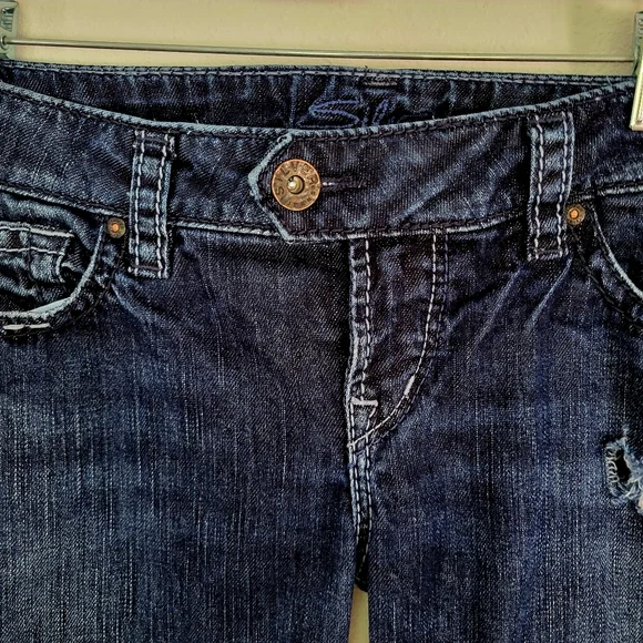 Silver Tuesday Bootcut Low Rise Jeans - Picture 6 of 11